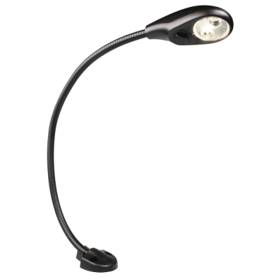 Hella Flexi-spot Kaartleeslamp, wit en rood, 400mm - 041488 - 9041488