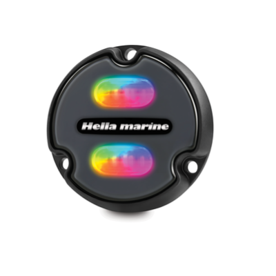 Hella Onderwaterlamp Apelo A1, 15W, RGB multi color, 1800 Lumen, 2.5m kabel, IP68/69, wit front - 041562 72dpi - 9041562