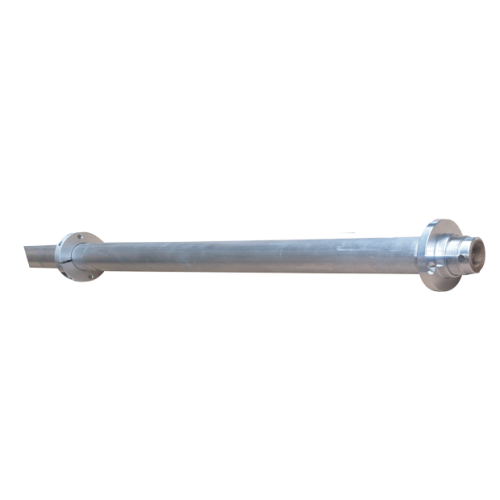 Aluminium schroefaskoker &Oslash;45x35mm, L=1500mm schroefas &Oslash;25mm incl. kokerklem, schroefflens, 1 x 308106 lagerbus, 1x draaiwerk - 042825 - 9042825