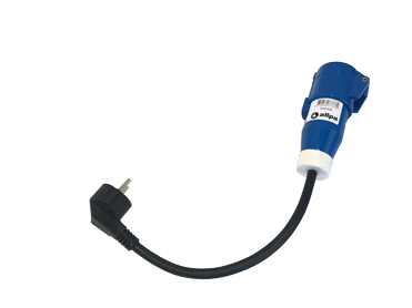 Koppelsnoer verlopend naar CEE stekker 40cm - 045408 72dpi - 9045408