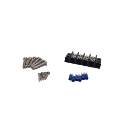 Montagekit: klemmenblok voor bedrading en schroeven voor bovenste brackets - 0479091 72dpi - 90479091
