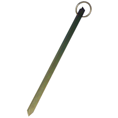 Verzinkt-stalen meerpen met ring, T-vorm, L=500mm - 048501 72dpi - 9048501