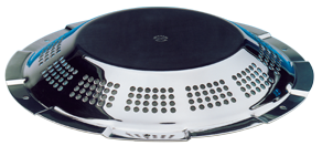 RVS dekventilator 'UFO', &Oslash;240mm, gatmaat &Oslash;123mm - 048977 72dpi - 9048977