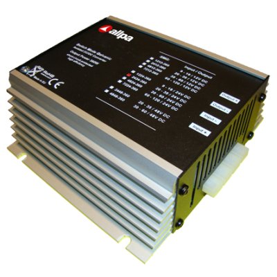 DC/DC Omvormer model 'SMG-2412-360', 20-35V -->12,5V, 25A, 360W, met isolatie - 056111 72dpi - 9056111