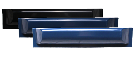Steigerfender groot, recht, 60x500mm, blauw - 059040g 1 - 9059040