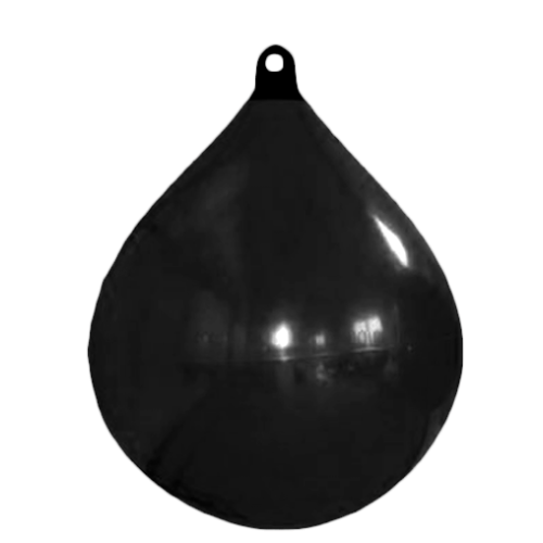 Solid Head buoy, &Oslash;650, L=880mm, zwart met zwarte kop (maat 4) - 059521 3 - 9059524
