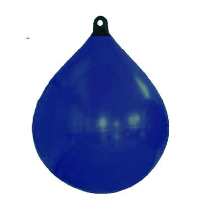 Solid Head buoy, &Oslash;450, L=620mm, donkerblauw met zwarte kop (maat 2) - 059561 1 - 9059562