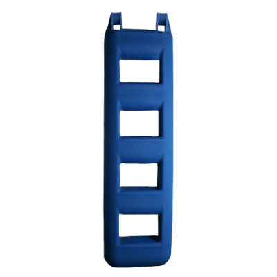 Ladderfender 4-treeds, 250x120x950m, 5kg, blauw - 059703 - 9059703