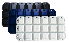 Multifender, 60x30x8cm, 3kg, zwart - 059704g 1 - 9059706