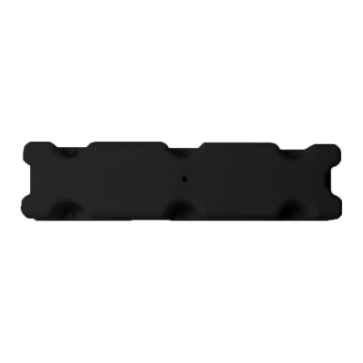 Blockfender, 100x12x7cm, 1,8kg, zwart (maat 2) - 059714 72dpi - 9059714