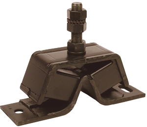 Flexibele motorsteunen, 60&deg; shore, stift M16, afm. 205x60x75mm, max. 60kg - 063150 - 9063160/S