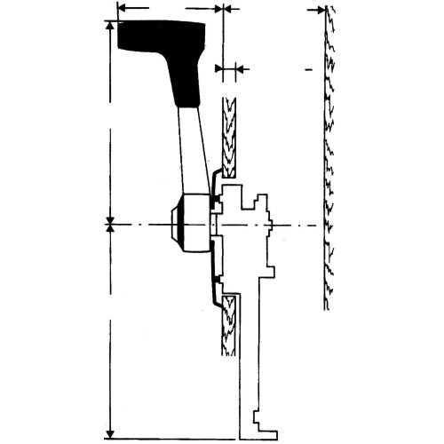 &Eacute;&eacute;nhandel motorbediening B80, zijmontage, standaard - 065007 1 72dpi - 9065007