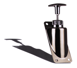 SeaStar T-Handle (DC), verchroomd, voor schotmontage stopkabel - 065620 72dpi - 9065620