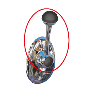 Losse handel zonder switch voor CH2850 - 065883 - 9065883