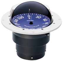 Ritchie Kompas model 'Supersport SS-5000W', 12V, inbouwkompas, roos &Oslash;127mm/5&deg;, wit - 067025 72dpi - 9067025