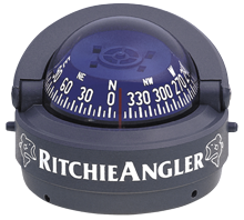 Ritchie Kompas model 'Explorer RA-93', 12V, opbouwkompas, roos &Oslash;69,9mm/5&deg;, Ritchie Angler - 067032 72dpi - 9067032