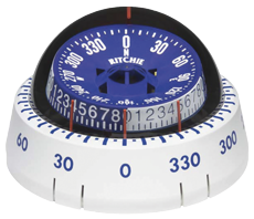 Ritchie Kompas model 'Tactician XP-98W', opbouwkompas, roos &Oslash;76,2mm/5&deg;, wit - 067061 72dpi - 9067061