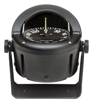 Ritchie Kompas model 'Helmsman', HB-740, 12V, beugelkompas, roos &Oslash;93,5mm/5&deg;, zwart - 067070 72dpi - 9067070