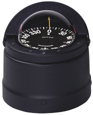 Ritchie Kompas model 'Navigator DNB-200', opbouwkompas, 12V, roos &Oslash;114,3mm/5&deg;, zwart - 067091 72dpi - 9067091