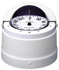 Ritchie Kompas model 'Navigator DNW-200', opbouwkompas, 12V, roos &Oslash;114,3mm/5&deg;, wit - 067092 72dpi - 9067092