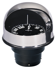 Ritchie Kompas model 'Globemaster FD-500-EP', 12/24/32V, inbouw, &Oslash;127mm/2 of 5&deg;, RVS (zeil) - 067374 72dpi - 9067374