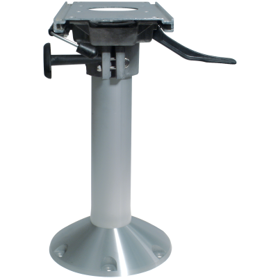 Springfield Aluminium mainstay 'Heavy Duty' stoelpoot (360&deg; draaibaar + lock) met slede, voet &Oslash;229mm - 069101 72dpi - 9069101