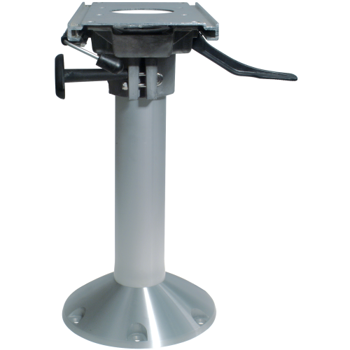 Springfield Aluminium mainstay 'Heavy Duty' stoelpoot (360&deg; draaibaar + lock) met slede, voet &Oslash;229mm - 069101 72dpi - 9069101