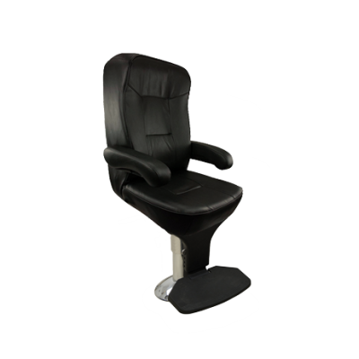 Springfield Mariner de Luxe Helmsman Stuurmansstoel, zwart, package met vaste stoelpoot - 069145 72dpi - 9069145
