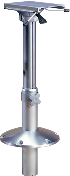 Springfield Aluminum tafelpoot 'Orion' met gasdrukverstelling, H=355-675mm, met draaibare slede - 069155 72dpi - 9069155