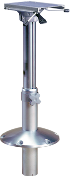 Springfield Aluminum tafelpoot 'Orion' met gasdrukverstelling, H=355-675mm, met draaibare slede - 069155 72dpi - 9069155