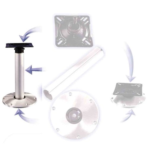 Springfield Aluminium Hi-Lo stoelpootset met plug-in voet - 069187 300dpi - 9069187
