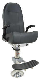 Springfield Stuurmansstoel model 'Royal de Luxe', zwart, package met vaste stoelpoot - 069227 72dpi - 9069227