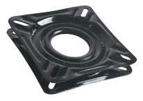 Gelakt stalen draaiplateau zonder lock, zwart - 069404 72dpi - 9069404