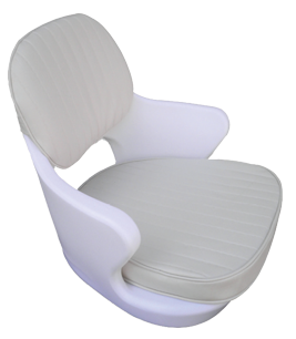 Springfield kuipstoel model 'Kreta', wit - 069501 1 - 9069112