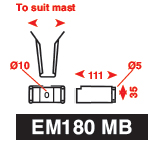 Echomax 180 MB RVS mastbeugels - 070605 72dpi - 9070605
