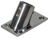 RVS Railingsteun 60&deg;, &Oslash;25,4mm met rechte voet 81x48mm - 072111 72dpi - 9072111