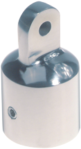RVS Buiskap eindstuk, &Oslash;25,4mm, aansluiting &Oslash;6,3mm - 072146 72dpi - 9072146