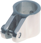 RVS Buiskap middenstuk, &Oslash;25,4mm, aansluiting &Oslash;6,3mm - 072150 72dpi - 9072151