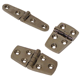 RVS gegoten scharnier, 153x29mm - 072220totaal - 9072221