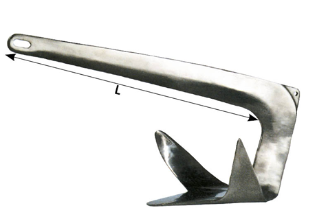 RVS allpa anker, gepolijst, 13kg - 072313 l 72dpi - 9072313