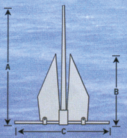 Fortress marine aluminium anker, 6,8kg, verstelbaar - 072463 02 72dpi - 9072463