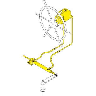 SeaStar Capilano hydraulische inboard besturing systeem-6/151kgm - 074151 72dpi - 9074151