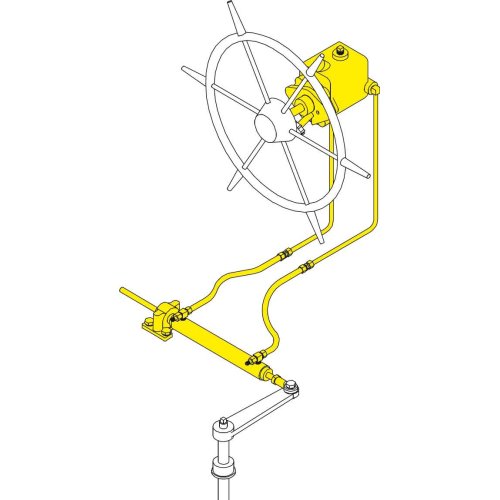 SeaStar Capilano hydraulische inboard besturing systeem-6/151kgm - 074151 72dpi - 9074151