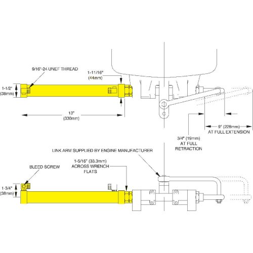 SeaStar Hydraulische Outboard- Besturing/zijmontage, 2 Motoren - 074312 02 72dpi - 9074312