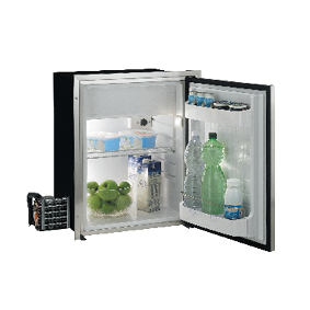 RVS inbouwkoelkast 'Sea Steel' model 'C75LX', 75l (vriesvak 10,2l), 12/24V, ext. compressor - 075572 72dpi 1 - 9075572