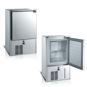 RVS 'Ice Maker' model 'IM Classic Hydro P', 230V, 24l, 26kg, 140W/h - 075750totaal 72dpi - 9075750