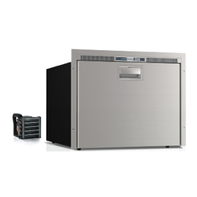 RVS inbouwvrieslade 'Sea Drawer' model 'DW70BTX', 75l, 12/24V, ext. compressor - 075802 72dpi 1 - 9075802