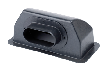 Opzetstuk met achteraansluiting, &Oslash;127mm, voor marine airconditioning systeem - 075980 72dpi - 9075980