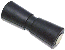 Kielrol, L=190mm, gatmaat 16mm, extra zwaar met nylon lagerbussen (gegoten rubber) - 078030 72dpi - 9078030