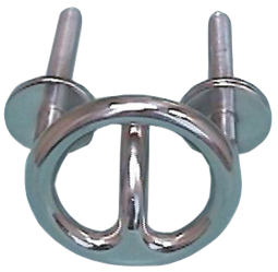 RVS waterskihaak/ring, materiaal &Oslash;12mm, schroefdraad M10 - 078396 72dpi - 9078396